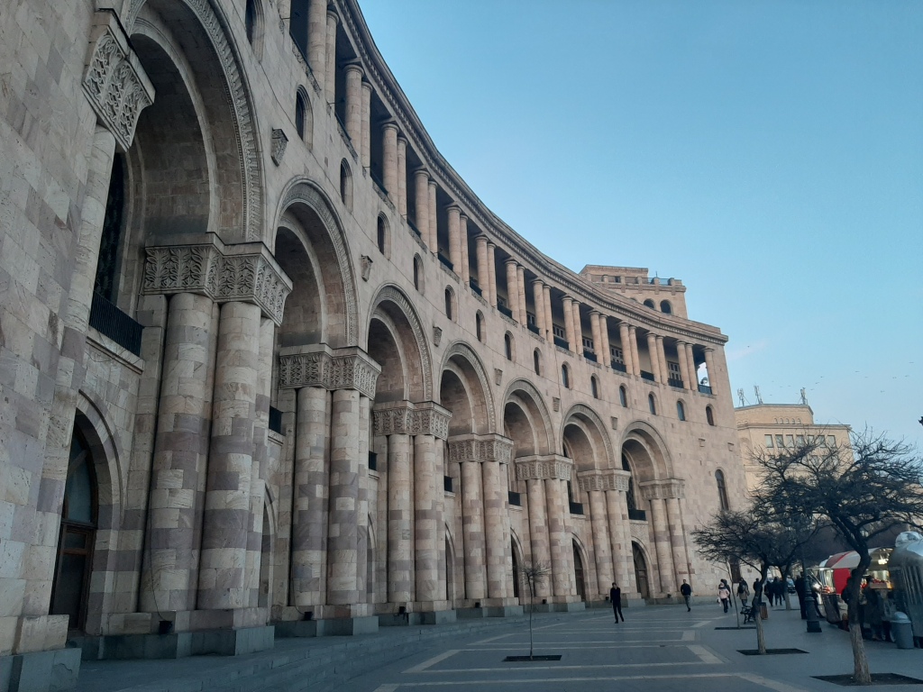 yerevan republic square armenia